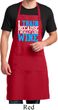 Mens Apron I Train For Wine Full Length Apron with Pockets