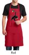 Mens Apron Rasta Triangle Full Length Apron with Pockets