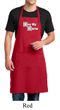 Mens Apron Say My Name Full Length Apron with Pockets