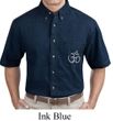 Mens Aum Yoga Denim Shirt - 100% Cotton