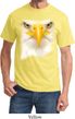 Mens Bald Eagle Shirt Big Bald Eagle Face Tee T-Shirt