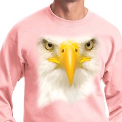 Mens Bald Eagle Sweatshirt Big Bald Eagle Face Sweat Shirt Mens Bald Eagle Sweatshirt Big Bald Eagle Face Sweat Shirt