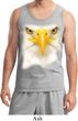 Mens Bald Eagle Tanktop Big Bald Eagle Face Tank Top