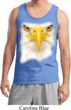 Mens Bald Eagle Tanktop Big Bald Eagle Face Tank Top