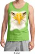 Mens Bald Eagle Tanktop Big Bald Eagle Face Tank Top
