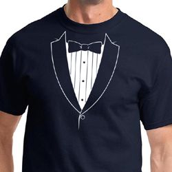 Mens Basic White Tuxedo Shirts