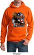 Mens Biker Hoodie American By Birth Hoody