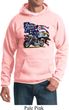 Mens Biker Hoodie American Pride Motorcycle Hoody