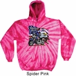 Mens Biker Hoodie American Pride Motorcycle Tie Dye Hoody