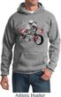 Mens Biker Hoodie Eagle Biker Hoody
