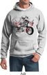 Mens Biker Hoodie Eagle Biker Hoody
