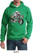 Mens Biker Hoodie Eagle Biker Hoody