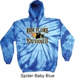 Mens Biker Hoodie Ride It Like You Stole It Tie Dye Hoody