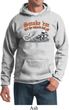 Mens Biker Hoodie Smoke Em Hoody