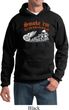 Mens Biker Hoodie Smoke Em Hoody