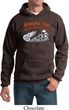 Mens Biker Hoodie Smoke Em Hoody