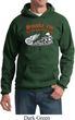 Mens Biker Hoodie Smoke Em Hoody