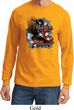 Mens Biker Shirt American By Birth Long Sleeve Tee
