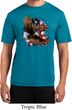 Mens Biker Shirt American By Birth Moisture Wicking Tee