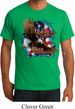 Mens Biker Shirt American By Birth Organic Tee T-Shirt