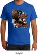 Mens Biker Shirt American By Birth Organic Tee T-Shirt
