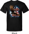 Mens Biker Shirt American By Birth Tall Tee T-Shirt