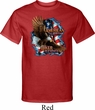 Mens Biker Shirt American By Birth Tall Tee T-Shirt