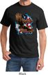 Mens Biker Shirt American By Birth Tee T-Shirt