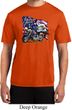 Mens Biker Shirt American Pride Motorcycle Moisture Wicking Tee
