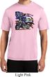 Mens Biker Shirt American Pride Motorcycle Moisture Wicking Tee
