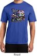 Mens Biker Shirt American Pride Motorcycle Moisture Wicking Tee