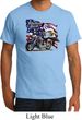 Mens Biker Shirt American Pride Motorcycle Organic Tee T-Shirt
