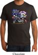 Mens Biker Shirt American Pride Motorcycle Organic Tee T-Shirt