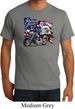 Mens Biker Shirt American Pride Motorcycle Organic Tee T-Shirt