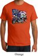 Mens Biker Shirt American Pride Motorcycle Organic Tee T-Shirt