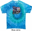 Mens Biker Shirt American Pride Motorcycle Tie Dye Tee T-shirt