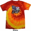 Mens Biker Shirt American Pride Motorcycle Tie Dye Tee T-shirt
