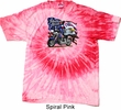 Mens Biker Shirt American Pride Motorcycle Tie Dye Tee T-shirt