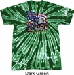Mens Biker Shirt American Pride Motorcycle Twist Tie Dye Tee T-shirt