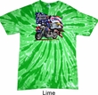 Mens Biker Shirt American Pride Motorcycle Twist Tie Dye Tee T-shirt