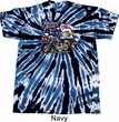 Mens Biker Shirt American Pride Motorcycle Twist Tie Dye Tee T-shirt