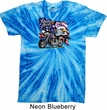 Mens Biker Shirt American Pride Motorcycle Twist Tie Dye Tee T-shirt