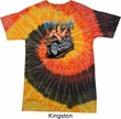 Mens Biker Shirt Built To Last Tie Dye Tee T-shirt