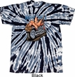 Mens Biker Shirt Built To Last Twist Tie Dye Tee T-shirt