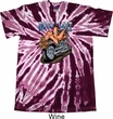 Mens Biker Shirt Built To Last Twist Tie Dye Tee T-shirt