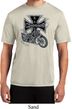 Mens Biker Shirt Chopper Cross Skeleton Moisture Wicking Tee T-Shirt