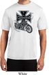 Mens Biker Shirt Chopper Cross Skeleton Moisture Wicking Tee T-Shirt