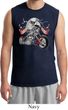 Mens Biker Shirt Eagle Biker Muscle Tee T-Shirt