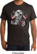 Mens Biker Shirt Eagle Biker Organic Tee T-Shirt