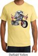 Mens Biker Shirt Eagle Biker Organic Tee T-Shirt